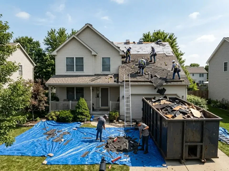 roof-replacement-debris-remova-004 — frequently asked questions, Cheapest Dumpster Rentals in Chimayo, NM